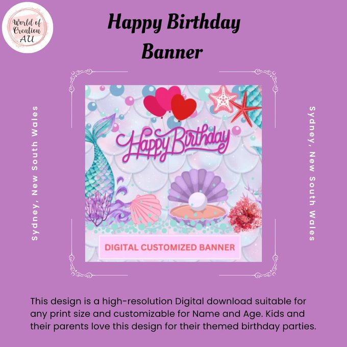 worldcreationau's tweet photo. Customizable Birthday Digital Banner Printable

The best part about this item is that you don't have to install any software to use it

visit: https://t.co/thhULKgohC

 #BirthdayTemplatet #BirthdayBanner #framedprints #Template #TemplatePrintable https://t.co/w8dPd9vtJA
