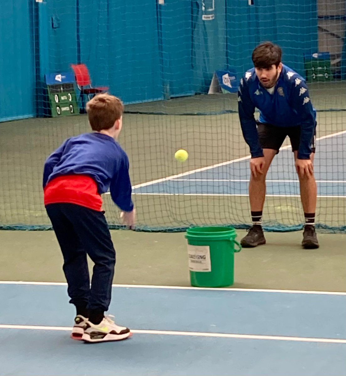 PE_SportService's tweet photo. Leaders at @GosforthPE helping at our Wanderer’s Inclusive Primary Tennis Event! 🎾 Fabulous work from everyone 👏🏽 Supported by: @IndiaS__VFE  #SchoolGames #tennis https://t.co/qOW8X2uH3o