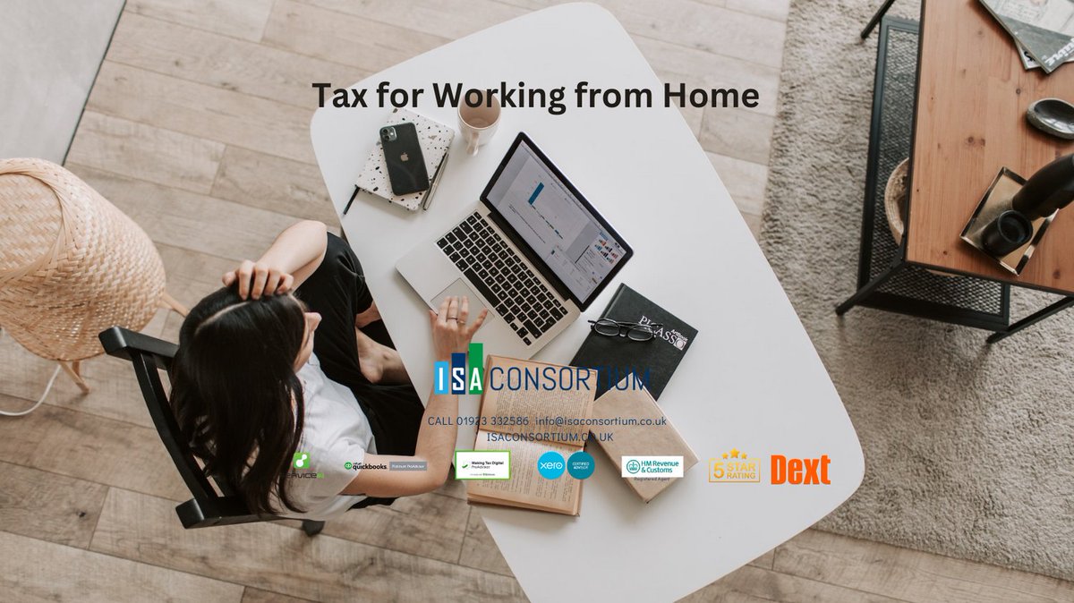ISA Consortium (@isaconsortium) on Twitter photo What is the Work from Home Tax Allowance?
What Has Changed in the Work-from-Home Allowance?
Are You Eligible for Work from Home Tax Relief?
What Can You Claim ?
Contact <a href="/ISAConsortium/">ISA Consortium</a> to learn about small business taxes
01923332586
#isaconsortium
#xero
#quicksbooks
2/2 What is the Work from Home Tax Allowance?
What Has Changed in the Work-from-Home Allowance?
Are You Eligible for Work from Home Tax Relief?
What Can You Claim ?
Contact <a href="/ISAConsortium/">ISA Consortium</a> to learn about small business taxes
01923332586
#isaconsortium
#xero
#quicksbooks
2/2