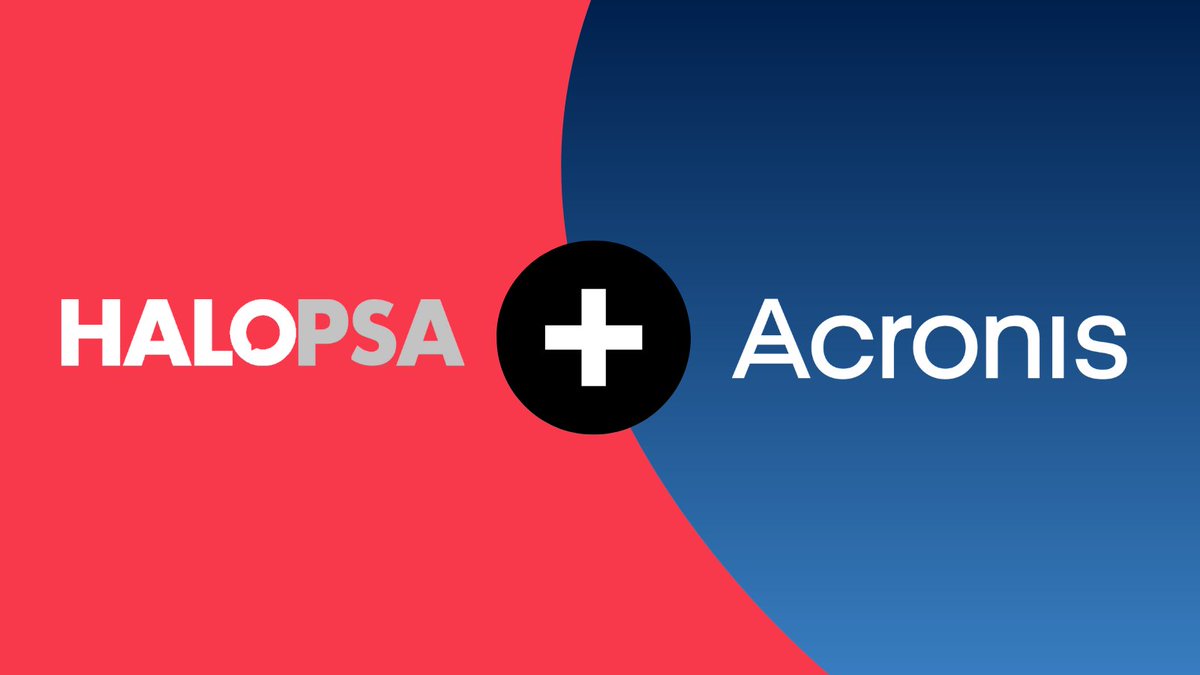 Streamline provisioning, ticketing and billing of your cyber protection services with the new HaloPSA and <a href="/Acronis/">Acronis</a> Cyber Protect Cloud Integration!

Click here to find out more about the integration - halopsa.com/acronis-integr…

#HaloPSA #Acronis #msp