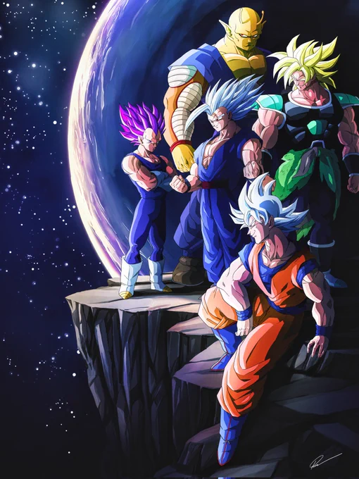 第7宇宙代表#ドラゴンボール #イラスト 