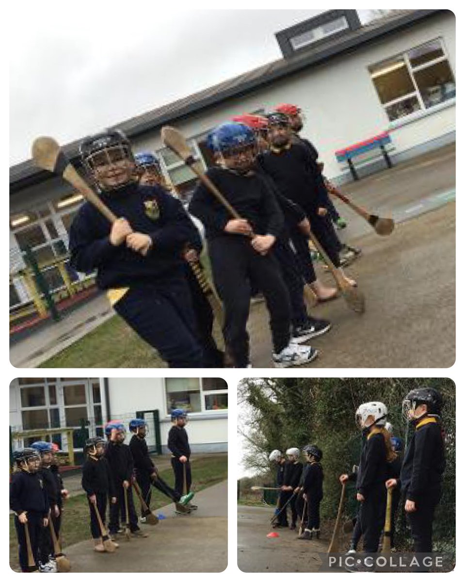 mrdunne_class's tweet photo. We were delighted to start our hurling training again recently. We definitely have some future Kildare hurlers and camogie players in our midst. It's very important to stay active! https://t.co/1NBNzLwDIC