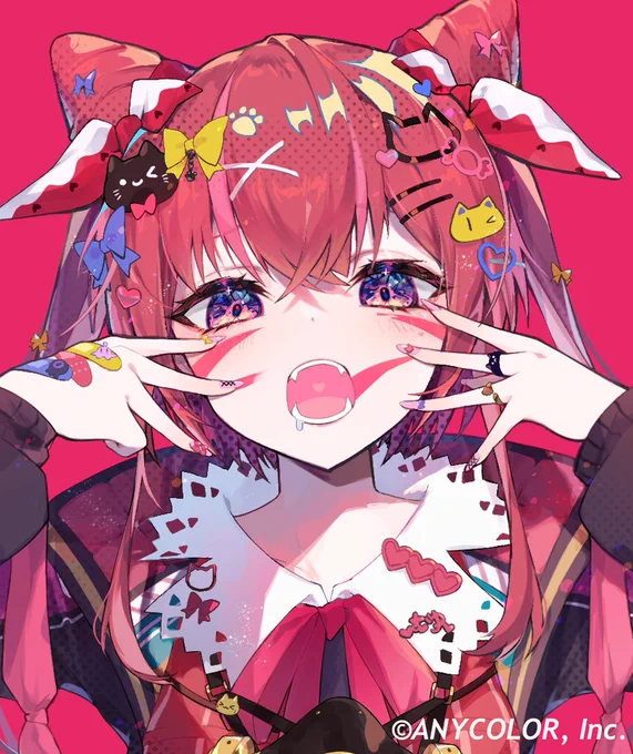 にじさんじ所属、天ヶ瀬むゆ様の『アニマル/DECO*27 <Covered by 天ヶ瀬むゆ>』にてイラスト担当しました!  