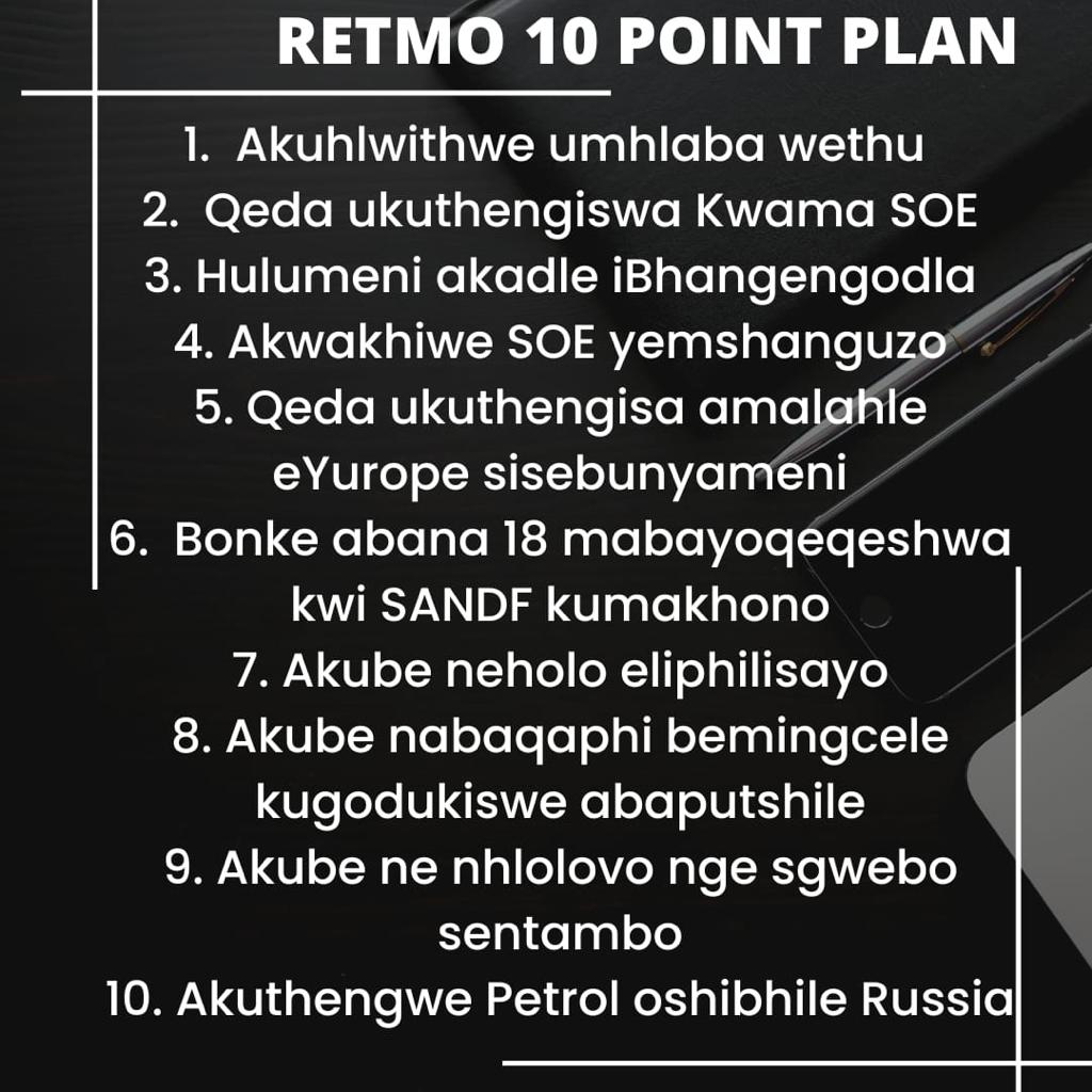NShezi's tweet photo. In pursuit of redress of thuggery of 1652. We are on a mission to build bridges amongst our people and fight to create an equal prosperous society #RETMO https://t.co/5Jq1dsSJAk
