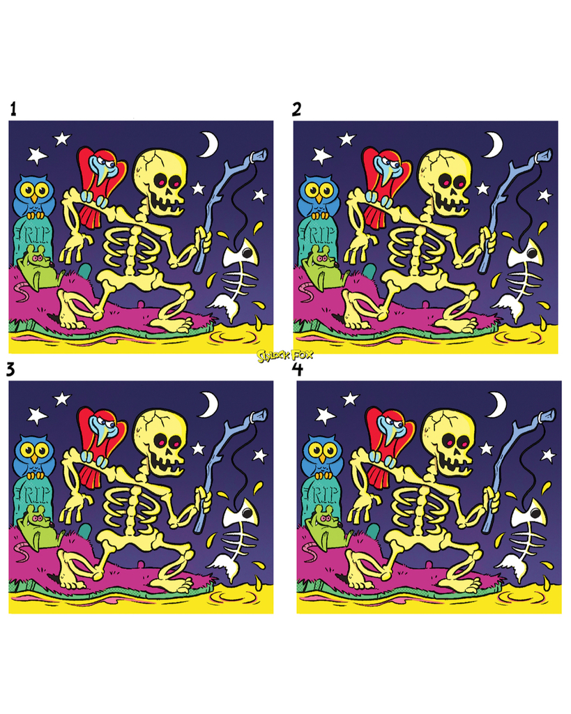 Slylock Fox on Twitter: "Which two scenes are exactly alike? Reply