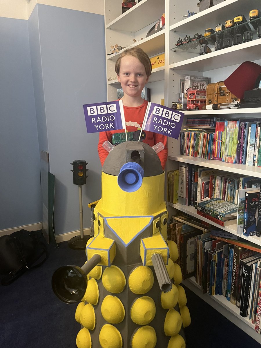 Who knew the daleks listened to <a href="/BBCYork/">BBC York</a>? 🤖 

<a href="/strawberrysam11/">Samantha Jennings</a>