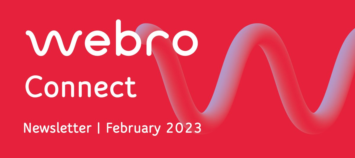 Webrocables's tweet photo. The Feb 2023 issue of our #WebroConnect #newsletter hits inboxes today. Check it out to see new Webro’s latest launches, upcoming events, and top tips – and find out all about John, our long-serving Marketing Manager! Want a copy? Subscribe HERE https://t.co/ohpr2Lqph9 https://t.co/ZrbreBgcB1