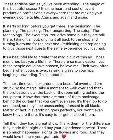 In another life, this was me. So much feels reading this
#eventmanagement #throwback #lifelessons