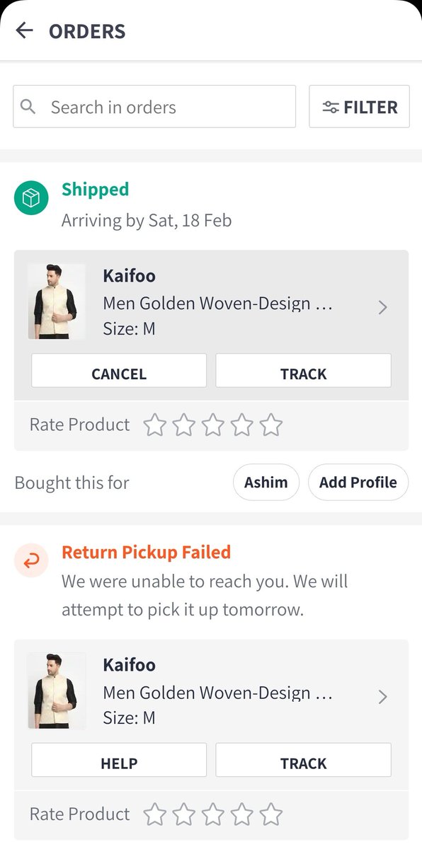 hena_sheikh's tweet photo. @myntra @MyntraSupport 
What I ordered vs What I got and then what the pickup guy did.. Please check and provide a solution asap.. https://t.co/5R3GDLNQYH