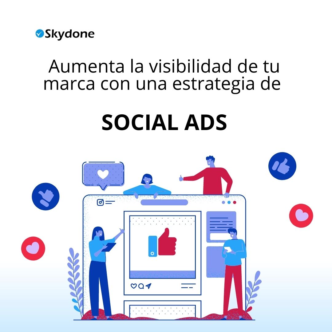 skydone's tweet photo. ¿Conoces la estrategia de social Ads? Esta estrategia te permite aumentar la visibilidad de tu negocio, atraer tráfico a tu web y conseguir leads y ventas. 
¿Te gustaría aumentar la visibilidad de tu empresa?
¡Llámanos!
#socialmedia #redessociales #socialads #estrategiasocialads https://t.co/hPHrNRuLXh