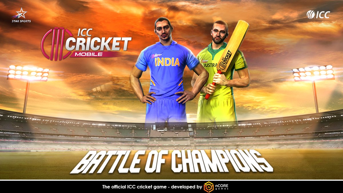 When the two cricket titans collide, thrills and spills are guaranteed! Choose your side in the India VS Australia series on ICC Cricket Mobile, on iOS and Android. Download now: ncg.page.link/icm_nc_tw #ICC #gaming #Cricket #MobileGame