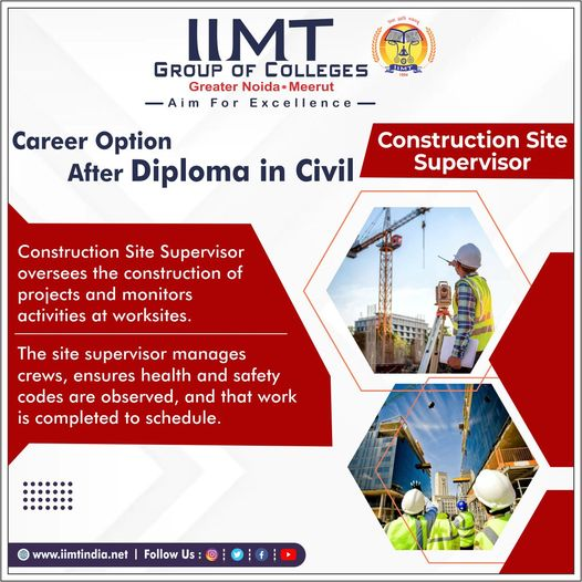 iimtnoida's tweet photo. Career Option After Diploma in Civil ? 
.
https://t.co/UOh7RIbr6l
Call Us: 9520886860
#BestPolytechnicCollege   #IIMTNoida #IIMTIndia #IIMTDelhiNCR
#EngineeringCollege #TopPolytechnicCollege
#DiplomaInElectricalEngineering #CivilEngineering
#AdmissionOpen2023 #EngineeringCollege https://t.co/gDfEPMXAdq