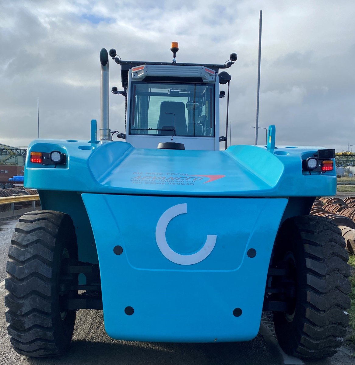Does my bum look big in this ?

Coming to Advanced Material Handling Ltd soon.
2 NEW Konecranes SMV33 -1200 forklift trucks.
That's 33 tons capacity !! 
For more information Tel: 01642 459545.
#advancedmhl #homeoflargelifttrucks #konecranes #smv33 #middlesbroughbusiness