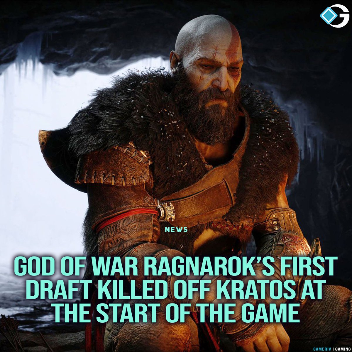 God Of War Ragnarok Stirbt Kratos GameRiv on Twitter: "In God of War Ragnarok's first draft, Kratos was