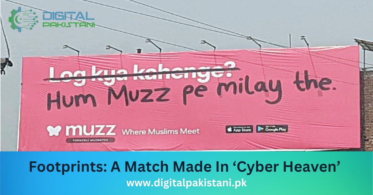 DigiPakistani's tweet image. Footprints: A Match Made In ‘Cyber Heaven’

"Log kya kahenge" Footprints a match made in cyber heaven (what people will say) is a charged phrase that's keeping scores of South Asians awake.
#digitalpakistani
#muzzapp
#CyberHeaven
#LatestNews

Click: digitalpakistani.pk/footprints-a-m…