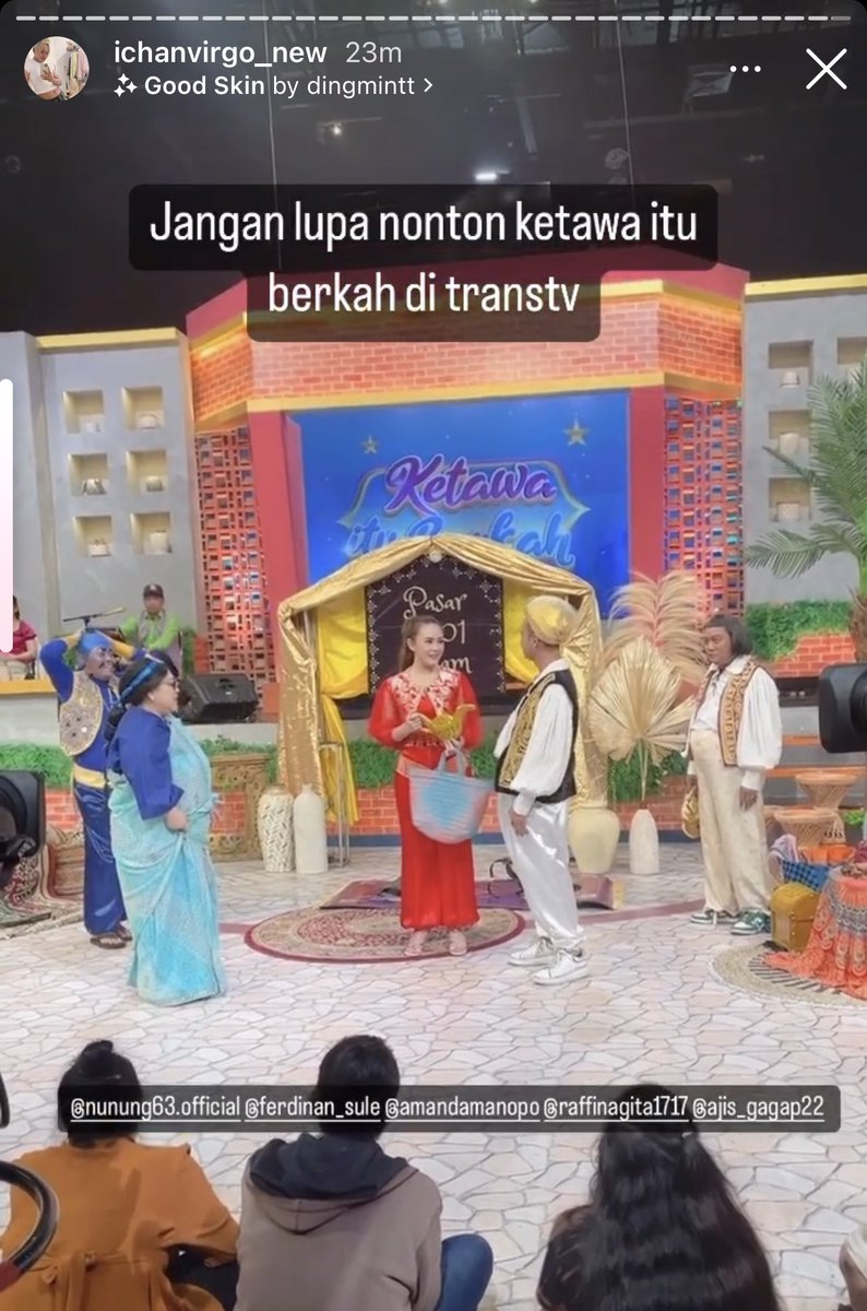 topiijomasal's tweet photo. Tambah seru nihh ada Nunung 🤣 https://t.co/12qb2TiXmE