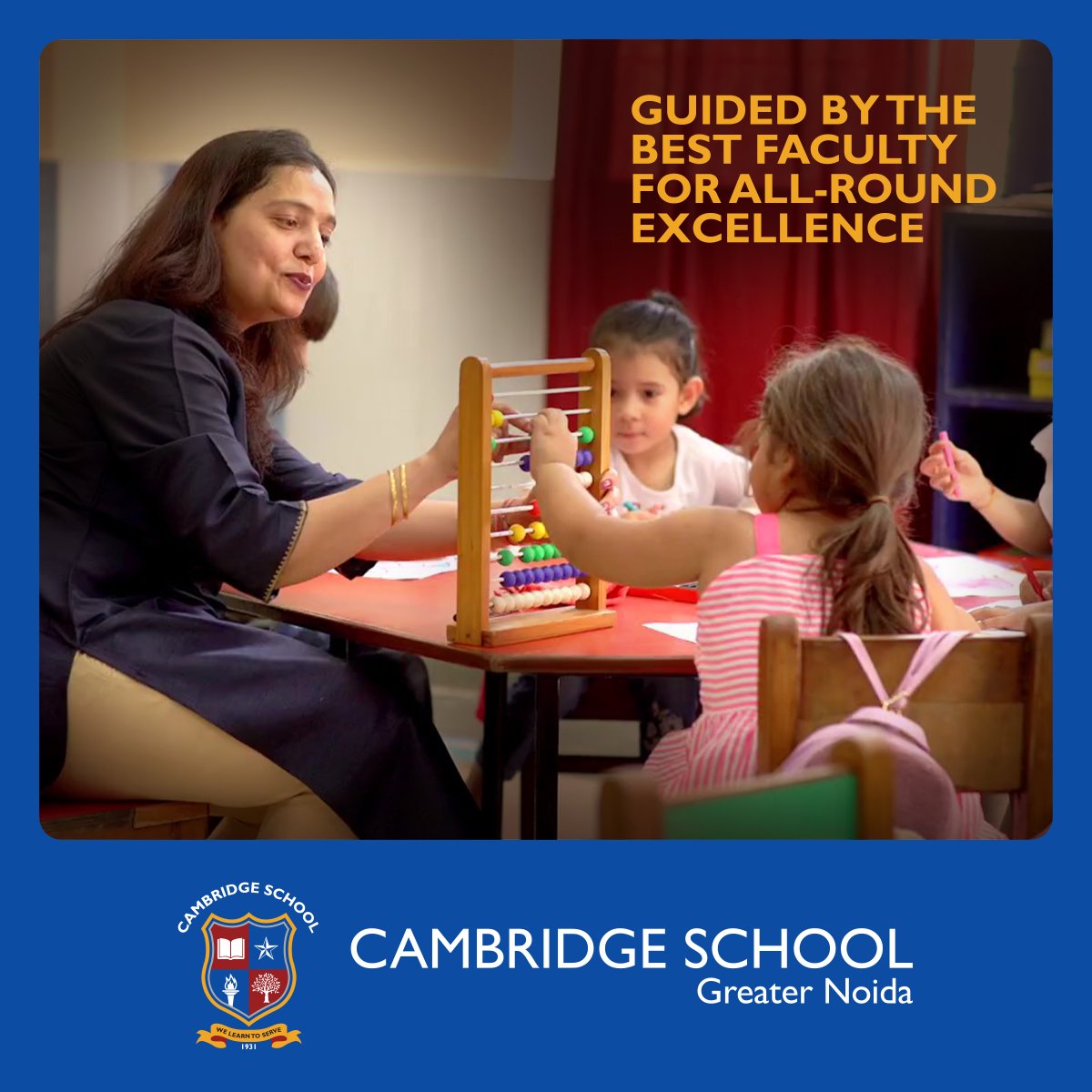 CambridgeGNoida's tweet image. At Cambridge Schools, our experienced faculty bring knowledge and expertise to prepare students for excellence in the classroom and beyond.
.
.
.
#CambridgeSchoolGreaterNoida #CSGN #LearnToServe #CBSESchool #Education #Knowledge #Leadership