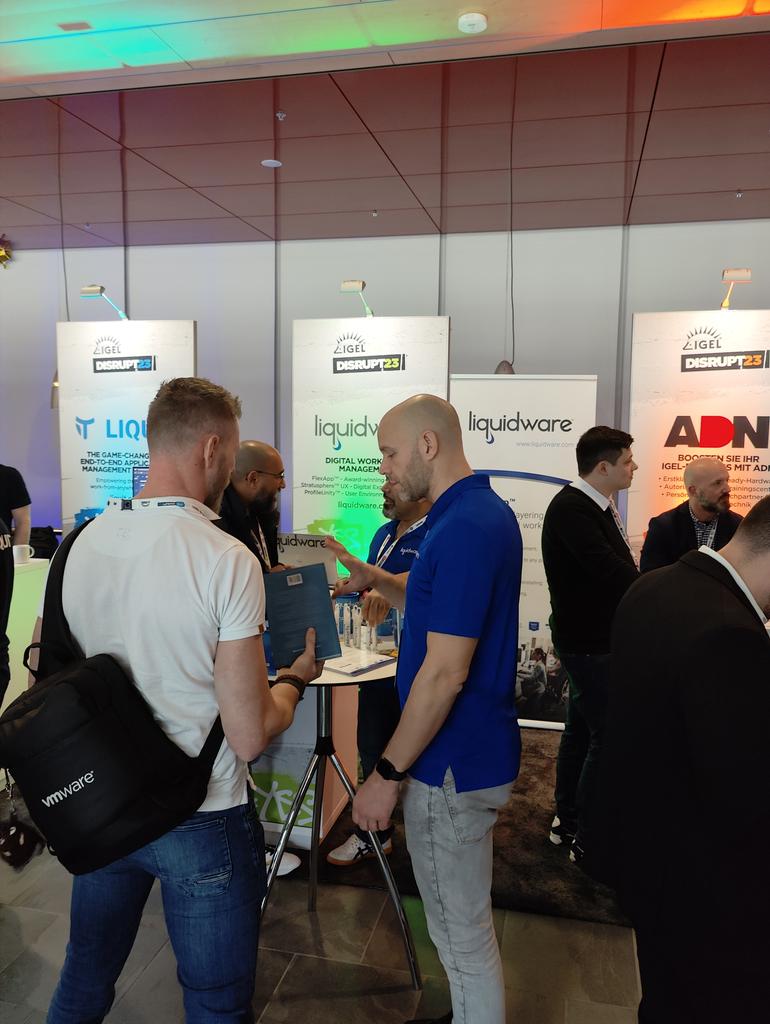 jamesoregan's tweet image. Come see @Liquidware&apos;s latest innovations @IGEL_Technology #disrupt2023 

#CommandCTRL #ProfileUnity #FlexApp #StratusphereUX 

@BerryHaveman ,@Mortezae