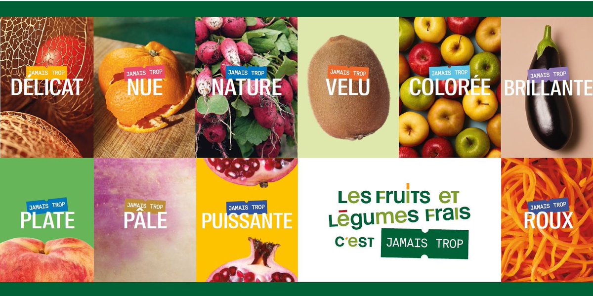 [Communiqué de presse]🙌Avec les #fruits et #légumes frais, c'est #JamaisTrop ! Retrouvez Interfel au Salon international de l’#agriculture du 25 février au 5 mars 2023 🥬🥕🍆✨➡Rendez-vous Hall 2.2 Stand B017 #SIA2023 #TourFL👉urlz.fr/kNPn