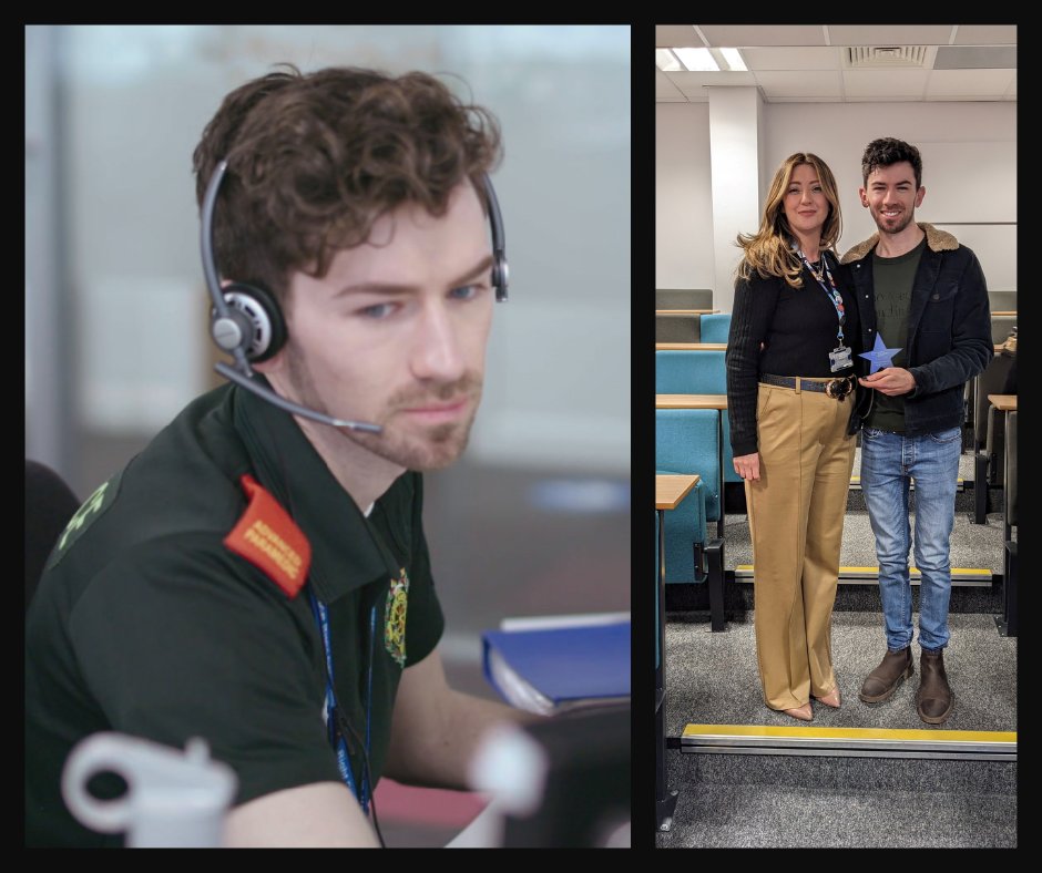 NWAmbulance's tweet image. Congratulations to Paramedic and Advanced Clinical Practitioner Apprentice Grant Parsons who recently won the Director’s Citizenship Award @LJMU School of Nursing and Allied Health Awards.
Read why⬇️ 
nwas.nhs.uk/.../directors-…
Well done Grant! 👏