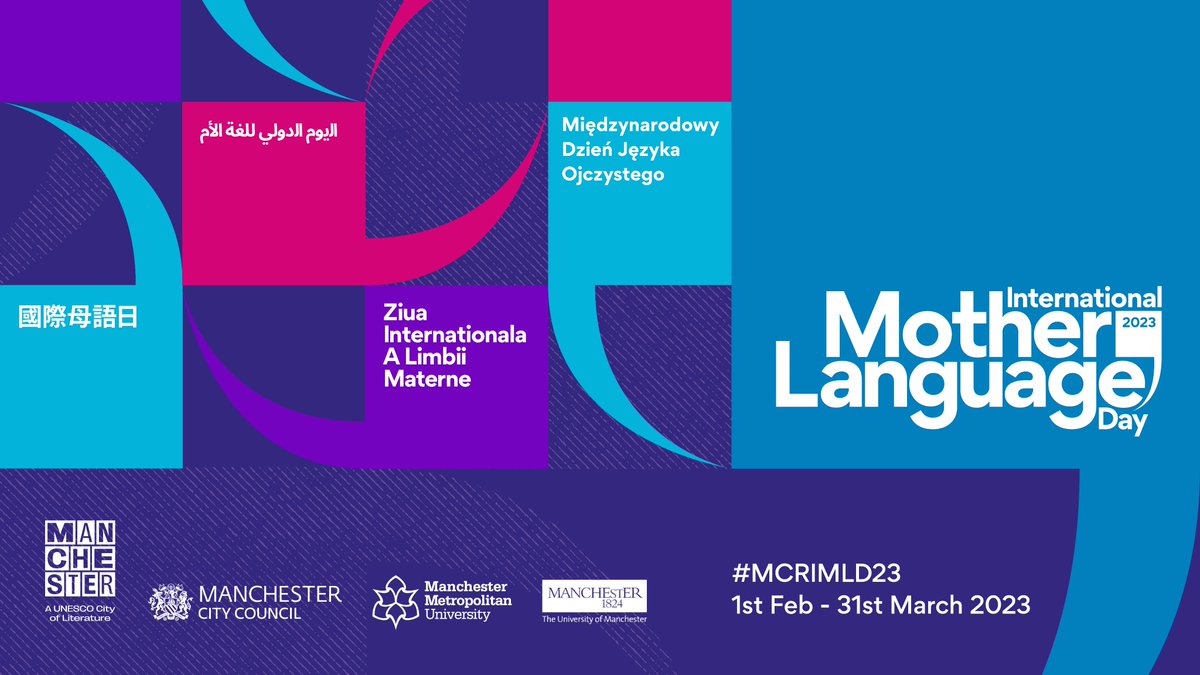 McrPoetryLib's tweet photo. Join us in the library for a children's love to read session as part of #MCRIMLD23 on Thursday 23 February - no booking required! https://t.co/KGmkwCJV7R
#activitiesforkids #freeinmanchester #multilingualpoetry https://t.co/tBCUITQn0T
