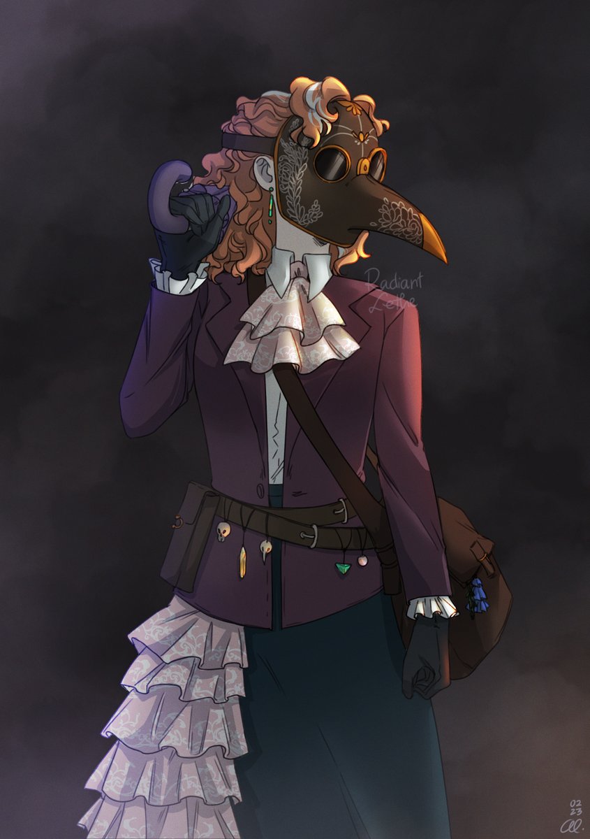 Cassandra T. G. 
Field doctor, sad vibes and ruffles.