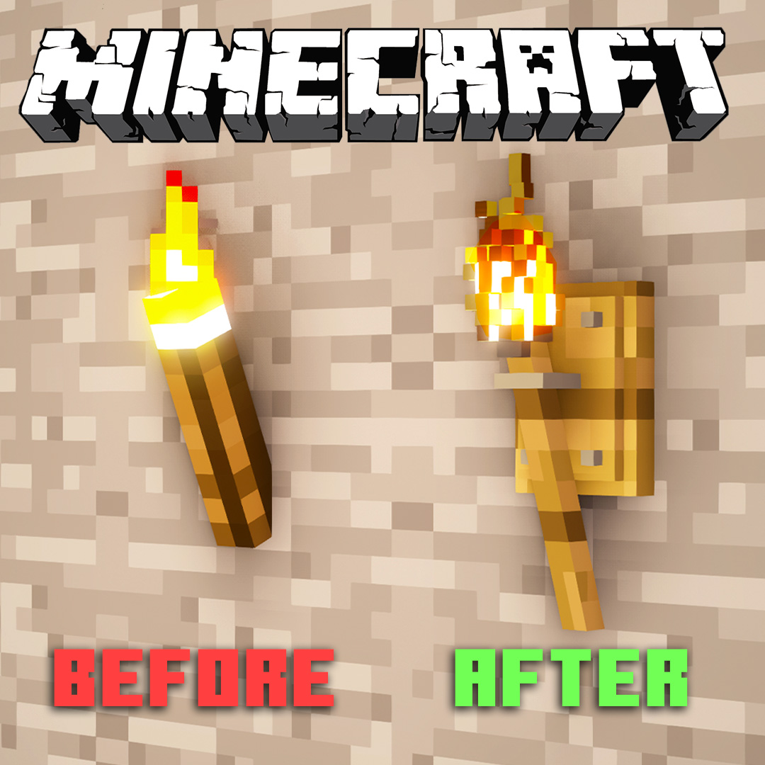 What if Minecraft was INSANELY detailed? 🤔

This is just a LITTLE teaser of what's to come in 🚨 NEXT WEEK'S NEW VIDEO! 🚨