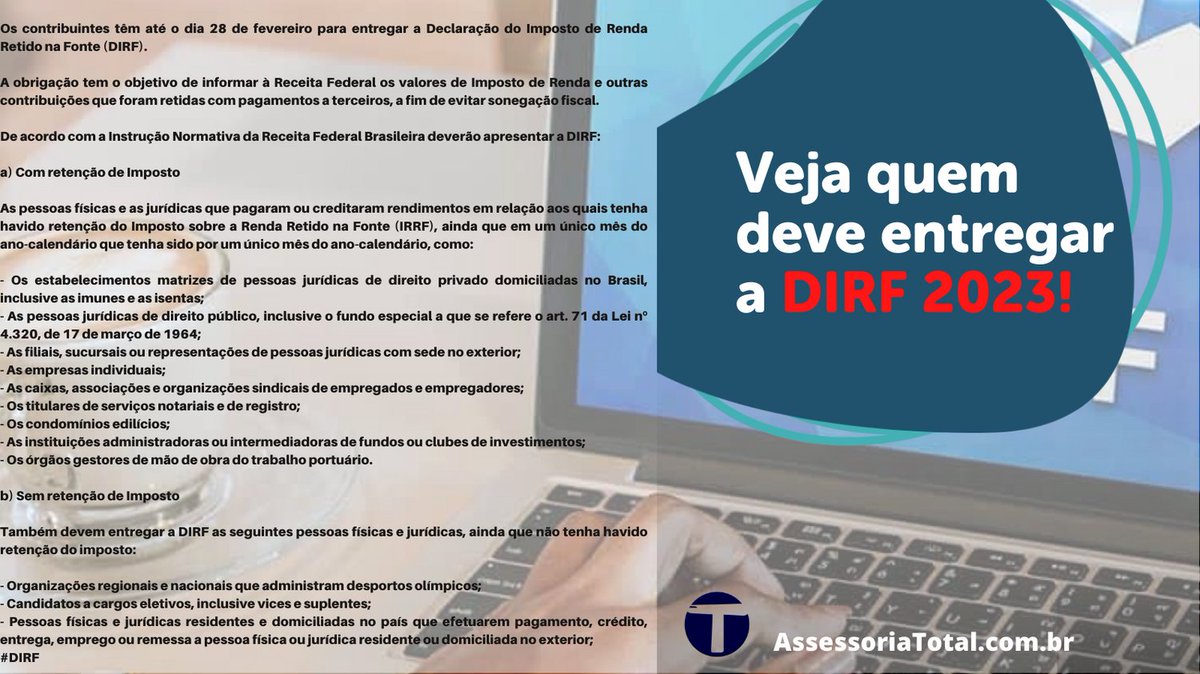 Contabil_Total's tweet image. #dirf