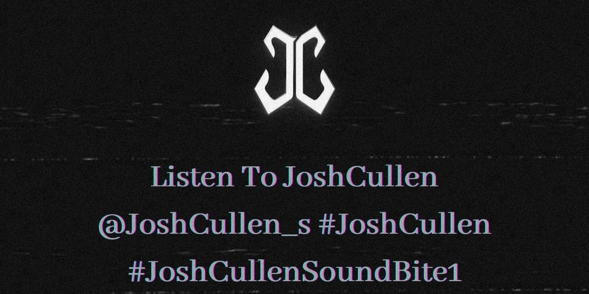 JJNOfficial_'s tweet photo. "Listen to me, This is who I am"

Here's the link:🔗https://t.co/rUmneTuBS0

TAG UPDATE:

Listen To JoshCullen
@JoshCullen_s #JoshCullen
#JoshCullenSoundBite1 https://t.co/RtO4WXigJa