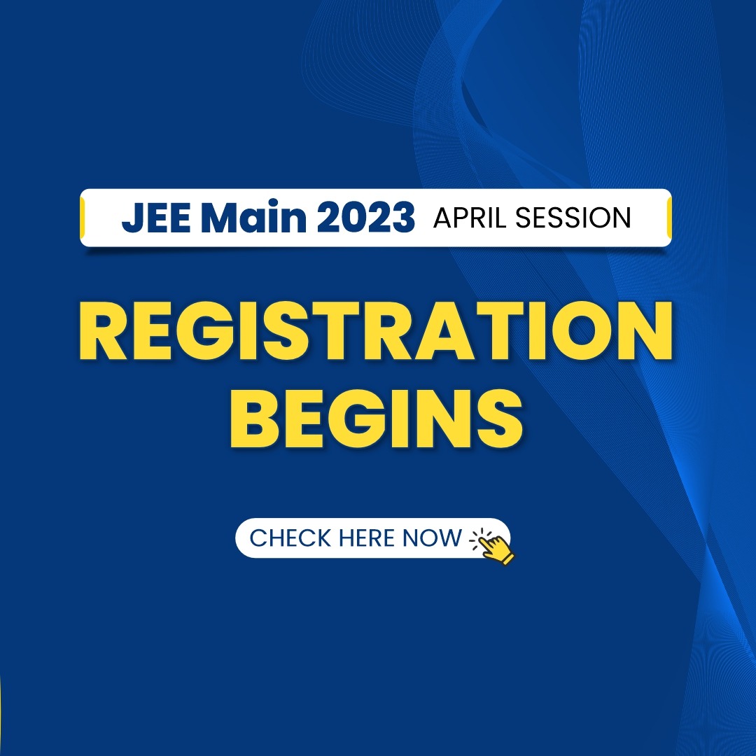 #JEE2023Update
JEE Main 2023 Session 2 Registration Starts, Know How to Apply. Register here:  myexam.allen.ac.in/jee-main-2023-…
#JEEMain #Session2 #BigUpdate #RegistrationOpen