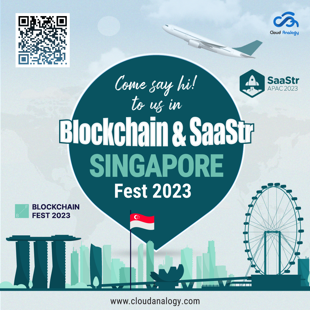 cloudanalogy's tweet photo. The wait is finally over! 

The Cloud Analogy team has arrived in Singapore to participate in the Blockchain Fest &amp; SaaStr APAC 2023. 

Join us in Singapore and make the most of this incredible opportunity!

#saastr #saastrapac #saastrsingapore #blockchain_fest #BlockchainSG https://t.co/E8jwpbSPJJ