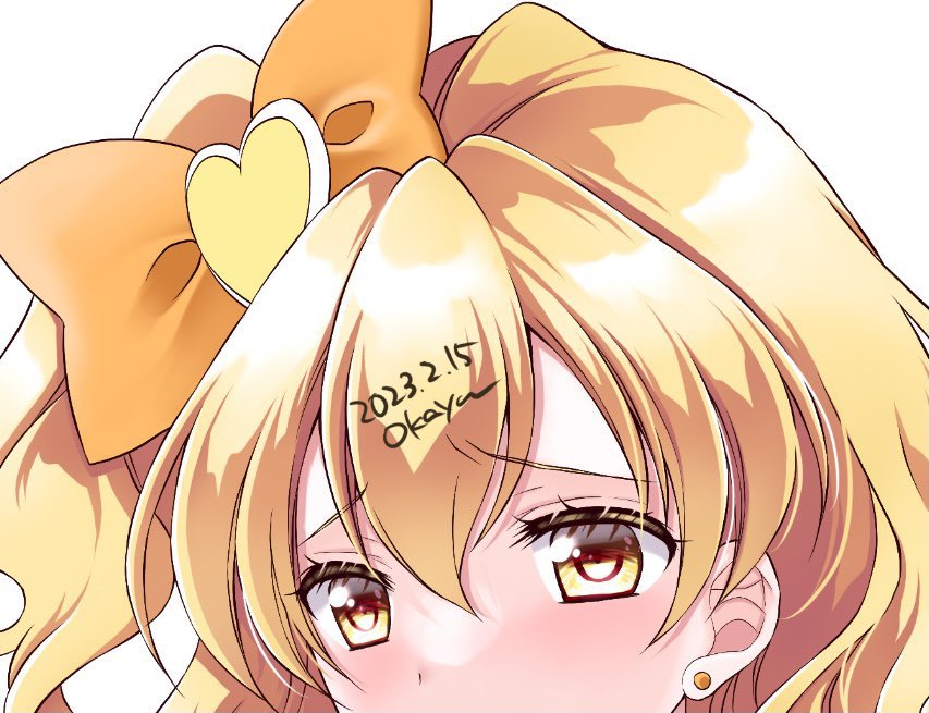 山吹祈里 「続・ぬりぬり 」|おかやのイラスト