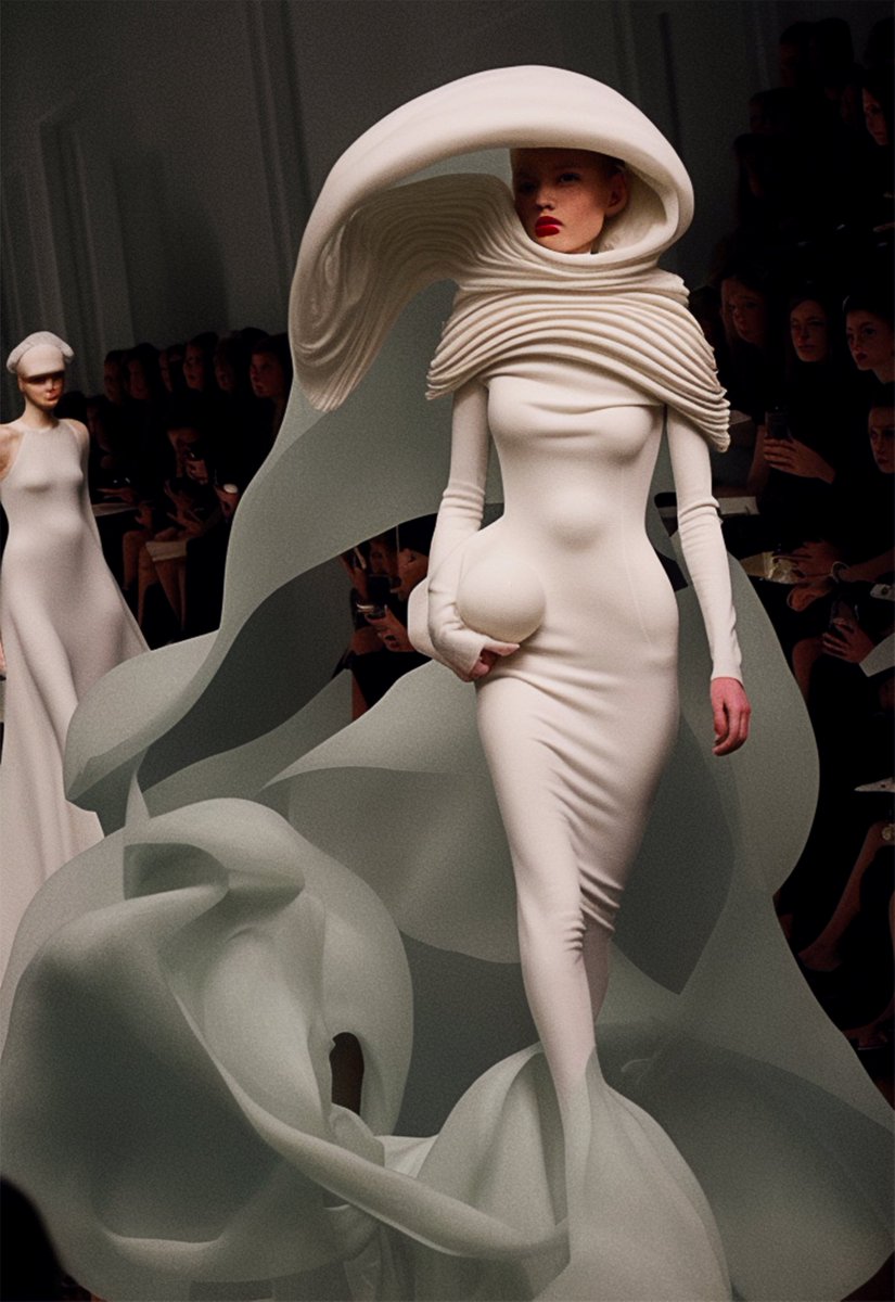 mikeywoodbridge's tweet photo. A look is a meme, a communicative unit that encapsulates a belief about what a human being can be.
NASCENT COUTURE takes a stand about what it means to make a fashion statement in collaboration with AI
FOLLOW
@sovrnart
to stay updated
#SOVRNOPEN
MI HUMPS ⬇️ https://t.co/nEFBdeEQ3X