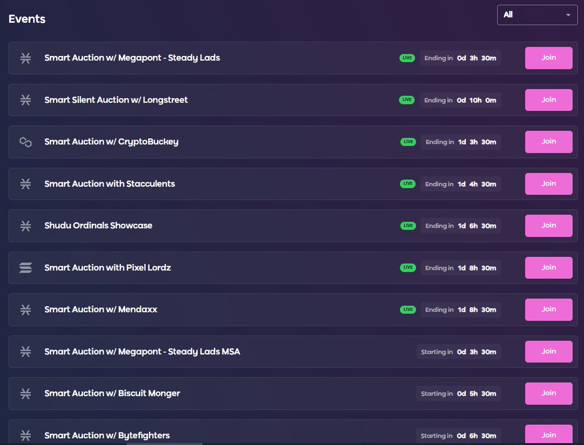 If you have #NFTs that you wanted to trade, then come join these @NeoSwap_ai events at neoswap.xyz

Or DM us if you wanted us to host a special event for your #STX #MATIC #SOL collections!