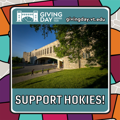 Its #VTGivingDay! 🎉 Starting at noon Feb 15-16, support an area or cause you're passionate about like local scholarships, and let’s show what #Hokies can do together! Join me in making a gift ➡️ givingday.vt.edu/amb/fredericks…