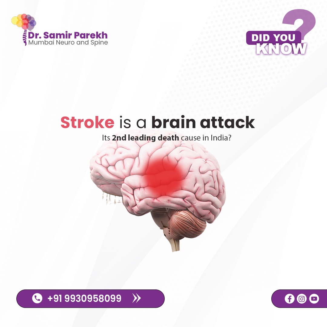 Dr_SamirParekh's tweet photo. Brain stroke is a preventable and treatable disease, but due to a lack of awareness and #healthcare facilities, an increasing no. of people are dying or getting disabled.
Let's avoid this and be #strokeready. Consult our expert #neurosurgeon Dr Samir Parekh for timely treatment https://t.co/uWUYgs0shM