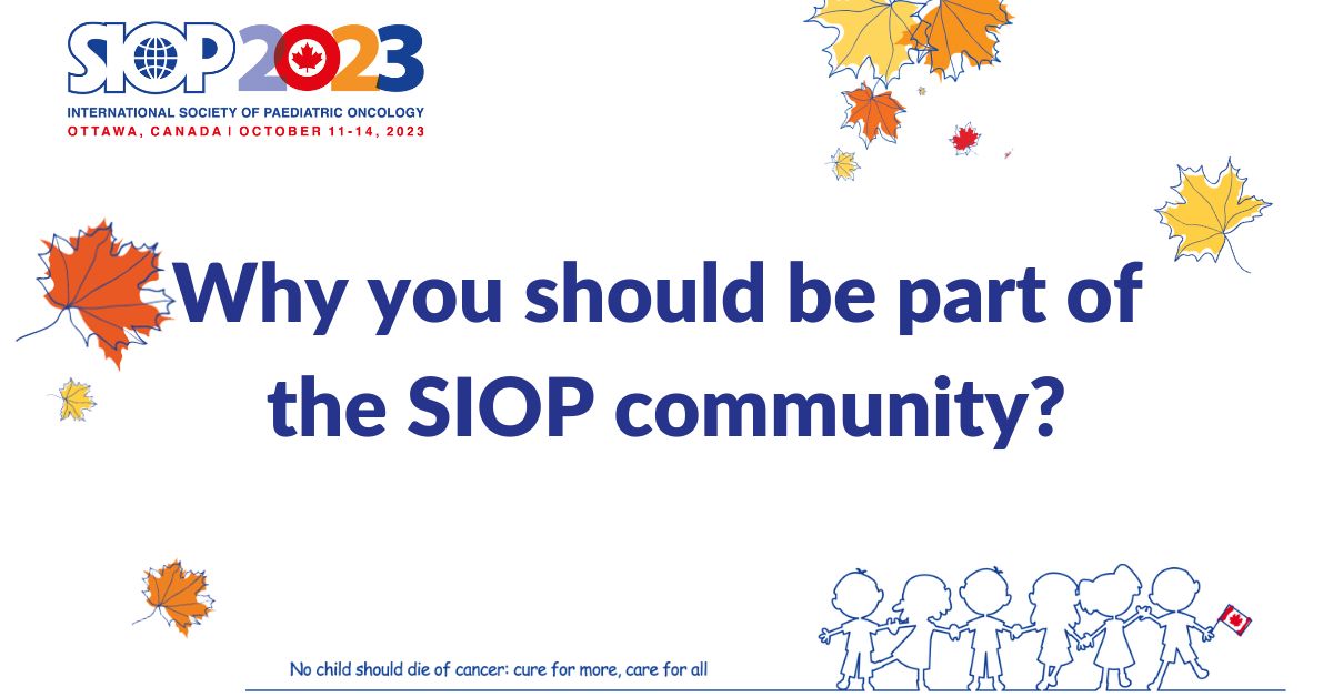 📢 Do you want to learn more about the latest trends in pediatric oncology? 
🤩 Join us in Ottawa and hear from high-profile speakers. Expand your professional network and advance your career.
Read more ➡️ bit.ly/3jSDlc5  

#SIOPcongress #PaediatricOncologist