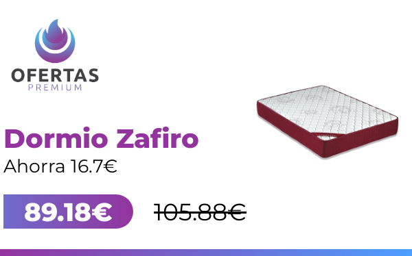 premium_ofertas's tweet photo. 🎯 Dormio Zafiro - Colchón viscoelástico, Blanco, 90 x 190 x 21 cm [Exclusivo en Amazon]

  ❌ PVP: 105.88 €
  ✅ Oferta: 89.18 €
  🔥 Ahorra 16.7€
 
 🌐 https://t.co/XNeQDfHHUK

#Dormio #Deportes #Amazon #Ofertas https://t.co/e1rOIriNFT