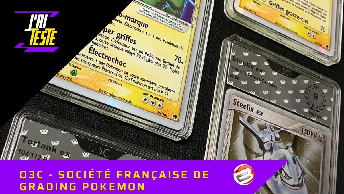 Benjitto's tweet photo. J'ai testé... O3C - Société française de grading pour les cartes Pokemon
https://t.co/N27nv79g8R
#SportsCards #TradingCards #benjittosportscards #Pokemon #O3C #o3cards https://t.co/JsZ2JypCrr