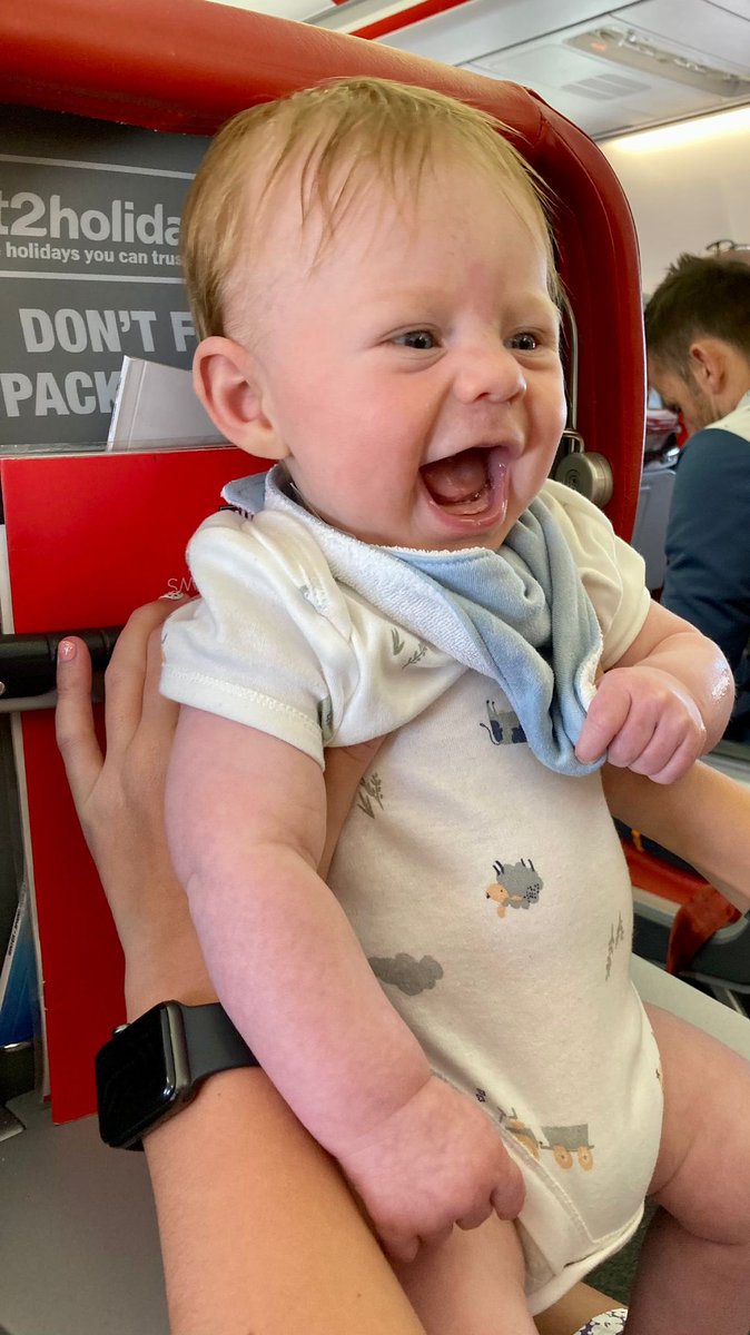 BenjiMicallef's tweet photo. @jet2tweets George excited for his first Jet2 Holiday! https://t.co/jgOuRzymxt