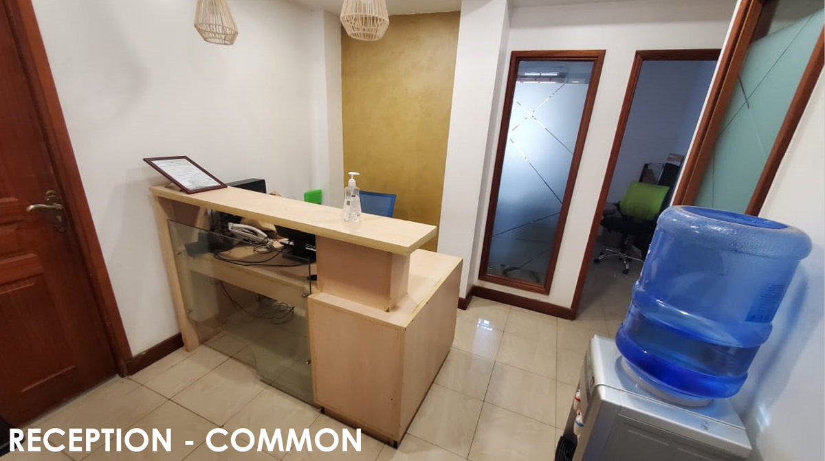 mmtairo's tweet photo. My partner is moving out of an office that we share in Upper Hill, Nairobi. It consists of two spaces, one which is a manager/owner's office and the other a shared staff office that can hold between 3 to 4 desks. Reception and boardroom are shared.

DM if interested. https://t.co/IyhPTlr7zI