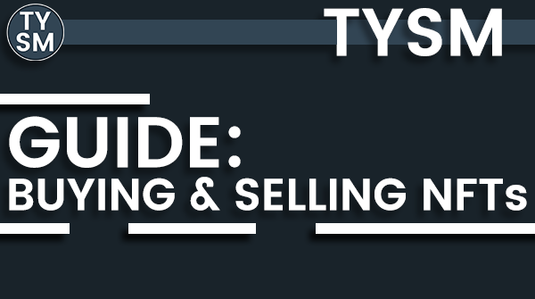 tysm_online's tweet photo. GUIDE 🗒️

We have just launched our first guide on TYSM! This guide will help new NFT traders with buying and selling NFTs on secondary marketplaces 🫂

If you are looking for a FREE Alpha DAO to get started in discussions around NFTs make sure to check-out @AsylumDAO 🧤 https://t.co/XX00jusFNh