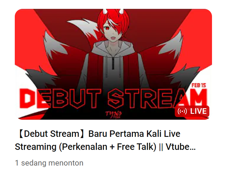 tyno__tyn's tweet photo. Ramein guys

#vtuber #vtubers #vtuberdebut #vtuberindonesia #vtuberid https://t.co/MNQBrblmC7