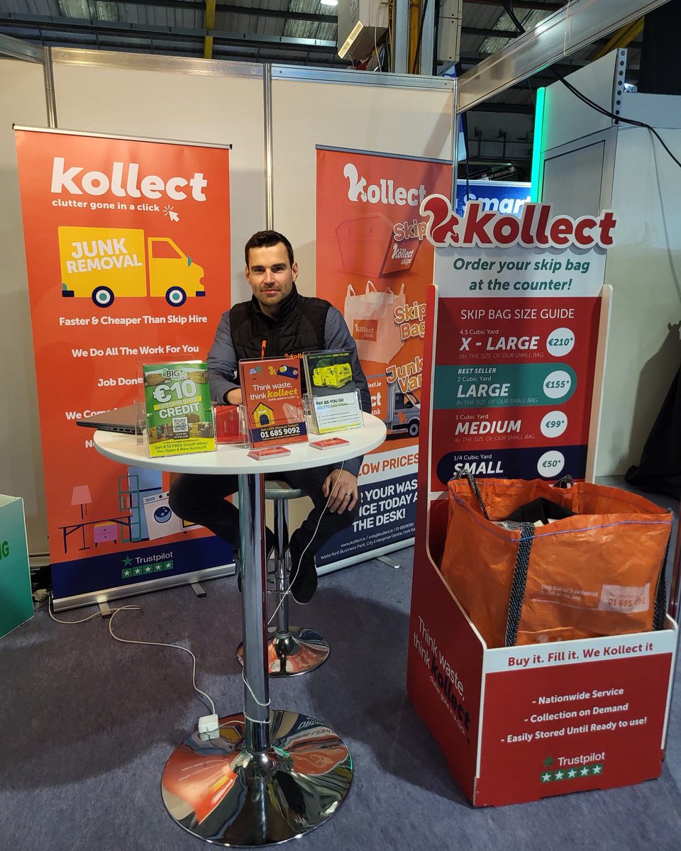Our Commercial Sales Manager, Joe, showcasing the wide range of services Kollect offer 🐿️ We make it easy &amp; convenient for homeowners to get the professional home &amp; waste services they need to maintain, repair and improve their homes🏡🐿️ kollect.ie