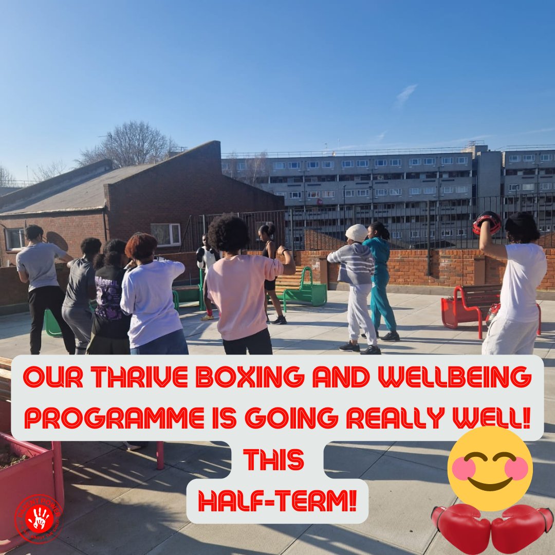 ParentPowerEdUK's tweet photo. Our kids are boxing and journaling their way through half-term 💛 #Boxing #halfterm #wellbeing #youth #sports #mentalhealth #childrensmentalhealth #childrensphysicalhealth #learningnewthings #newskills https://t.co/ubsaoMe5ku