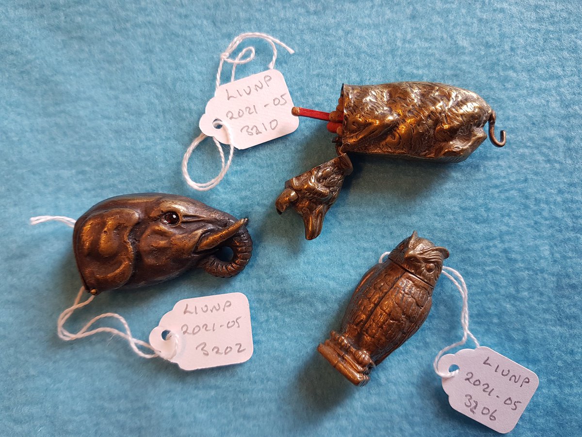 pipearchive's tweet image. Vesta cases R Us! Today we are cataloguing the next class of object from a recent donation.