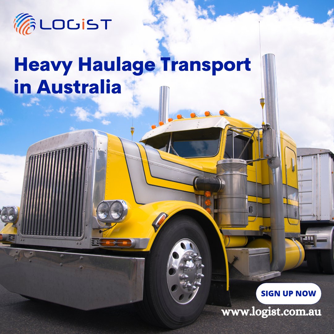 LOGiST connects Shippers with Carriers for Heavy Haulage Transport in Australia.
Read the details here: prfree.org/@logistau/conn… 

#logist #Australia #shipper #carrier #logistics #heavyhaulage #heavyhaulageaustralia #machinery #transportservice #logisticsservice #logisticsservices