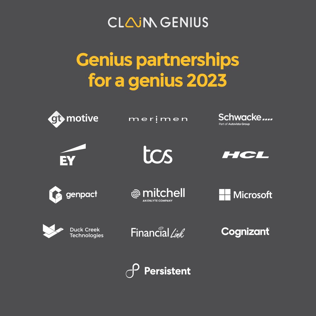 ClaimGenius's tweet photo. Our partners are not just collaborators but also catalysts for our growth. We're sure 2023 has more possibilities waiting to be explored. So let us and our partners help you #ClaimTheFuture together.
#Inspections #Partnership #Accuracy #Efficiency #ClaimGenius #Reliable https://t.co/S7NBCuRejZ
