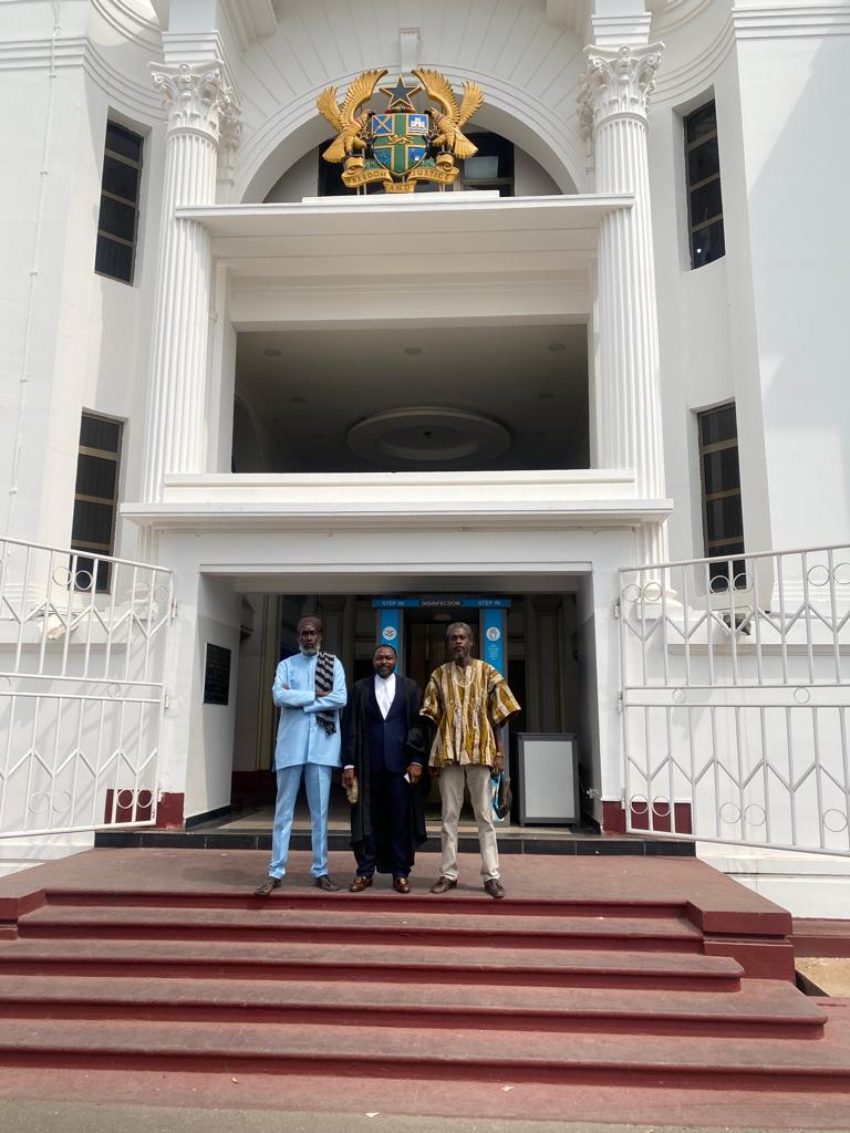 nii_ayertey's tweet photo. Supreme Court judgment hearing on April 26, 2023 on the constitutionality of the Plant Variety Protection Act passed in 2021. A challenge by @FoodSovereignGH https://t.co/xJzt78pa6n