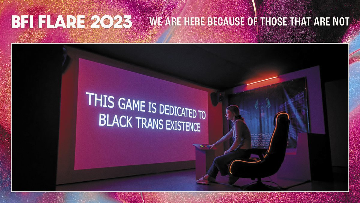This year we will take audiences beyond the cinema screen with #BFIFlare Expanded, a free exhibition of queer immersive art, running 16-19 Mar.
👁 LGBTQ+ VR Museum
👁 He F***** the Girl Out of Me
👁 Chroma 11
👁 We Are Here Because of Those That Are Not

theb.fi/3YuU83O
